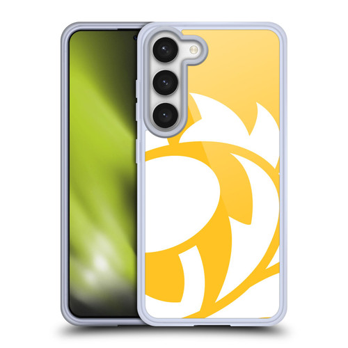Scotland Rugby Oversized Thistle Rampant Yellow Soft Gel Case for Samsung Galaxy S23 5G & MagSafe