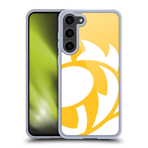 Scotland Rugby Oversized Thistle Rampant Yellow Soft Gel Case for Samsung Galaxy S23+ 5G & MagSafe
