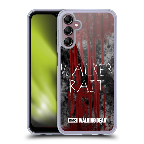 AMC The Walking Dead Typography Walker Bait Soft Gel Case for Samsung Galaxy A14 5G