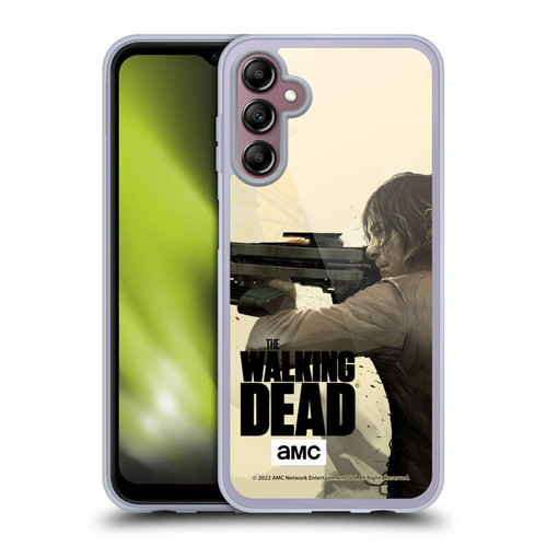 AMC The Walking Dead Season 11 Key Art Daryl Dixon Soft Gel Case for Samsung Galaxy A14 5G