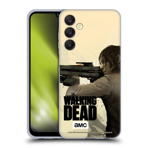 AMC The Walking Dead Season 11 Key Art Daryl Dixon Soft Gel Case for Samsung Galaxy A25 5G