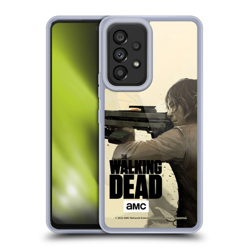 AMC The Walking Dead Season 11 Key Art Daryl Dixon Soft Gel Case for Samsung Galaxy A53 5G (2022)