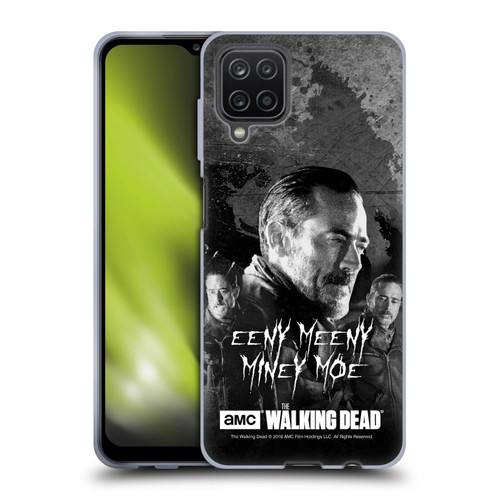 AMC The Walking Dead Negan Eeny Miney BW Soft Gel Case for Samsung Galaxy A12 (2020)