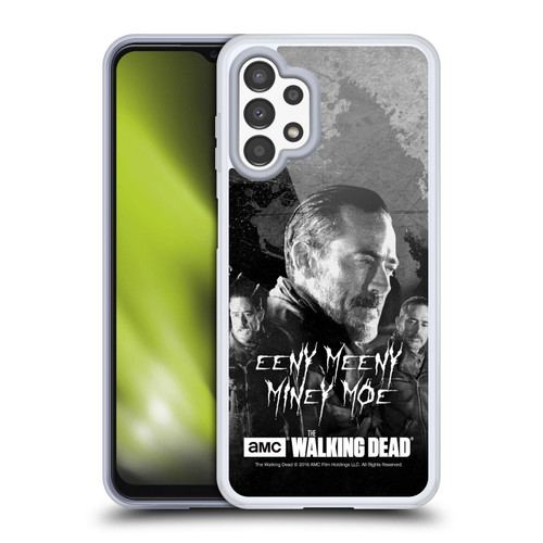 AMC The Walking Dead Negan Eeny Miney BW Soft Gel Case for Samsung Galaxy A13 (2022)