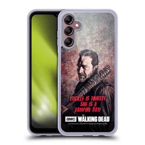 AMC The Walking Dead Negan Lucille Vampire Bat Soft Gel Case for Samsung Galaxy A14 5G