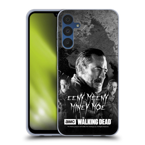AMC The Walking Dead Negan Eeny Miney BW Soft Gel Case for Samsung Galaxy A15 & MagSafe