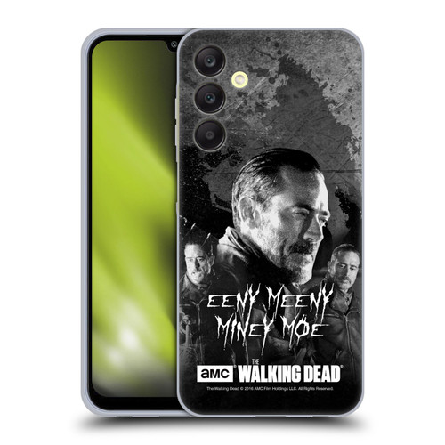AMC The Walking Dead Negan Eeny Miney BW Soft Gel Case for Samsung Galaxy A25 5G