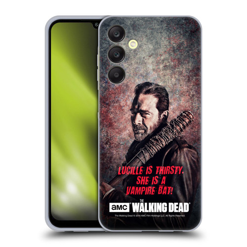 AMC The Walking Dead Negan Lucille Vampire Bat Soft Gel Case for Samsung Galaxy A25 5G