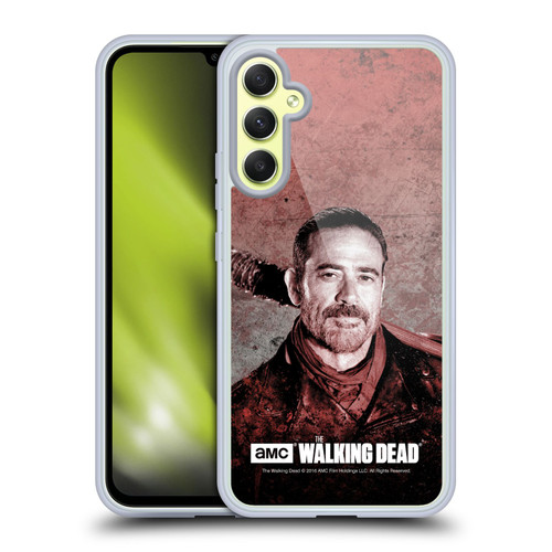 AMC The Walking Dead Negan Lucille 2 Soft Gel Case for Samsung Galaxy A34 5G