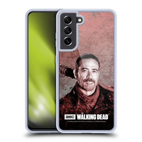 AMC The Walking Dead Negan Lucille 2 Soft Gel Case for Samsung Galaxy S21 FE 5G & MagSafe