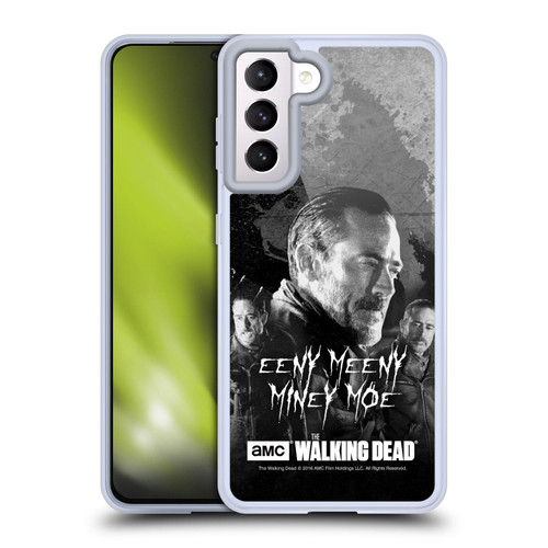 AMC The Walking Dead Negan Eeny Miney BW Soft Gel Case for Samsung Galaxy S21 5G & MagSafe