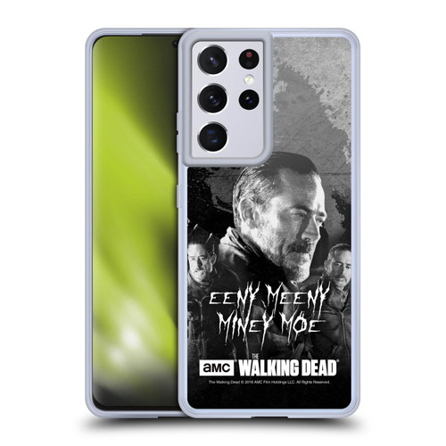 AMC The Walking Dead Negan Eeny Miney BW Soft Gel Case for Samsung Galaxy S21 Ultra 5G & MagSafe
