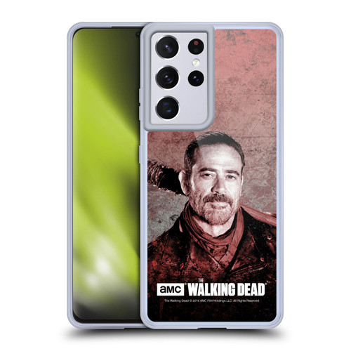 AMC The Walking Dead Negan Lucille 2 Soft Gel Case for Samsung Galaxy S21 Ultra 5G & MagSafe