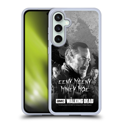 AMC The Walking Dead Negan Eeny Miney BW Soft Gel Case for Samsung Galaxy S23 FE 5G & MagSafe