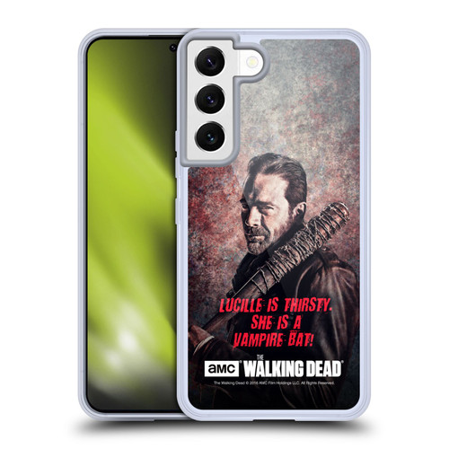 AMC The Walking Dead Negan Lucille Vampire Bat Soft Gel Case for Samsung Galaxy S22 5G & MagSafe