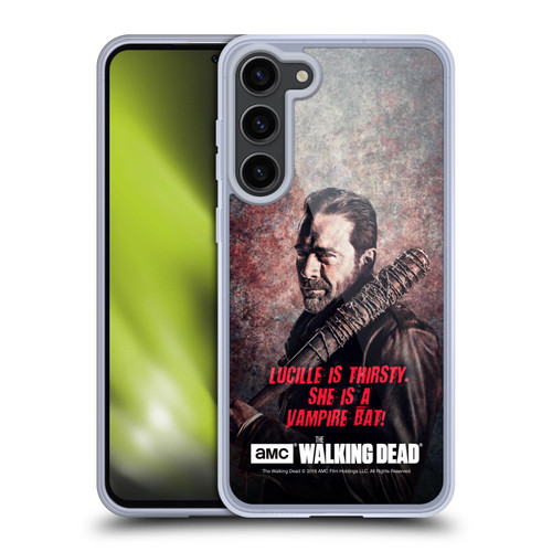 AMC The Walking Dead Negan Lucille Vampire Bat Soft Gel Case for Samsung Galaxy S23+ 5G & MagSafe