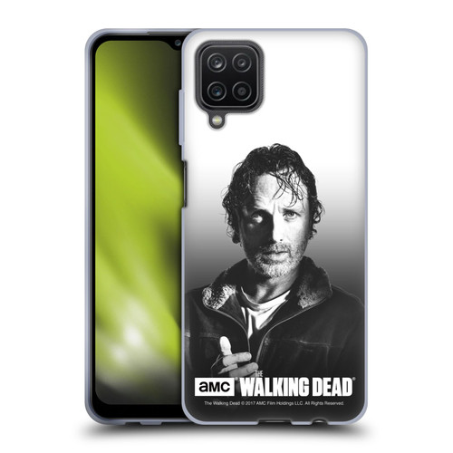 AMC The Walking Dead Filtered Portraits Rick Soft Gel Case for Samsung Galaxy A12 (2020)