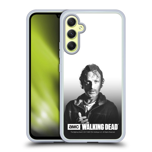 AMC The Walking Dead Filtered Portraits Rick Soft Gel Case for Samsung Galaxy A34 5G