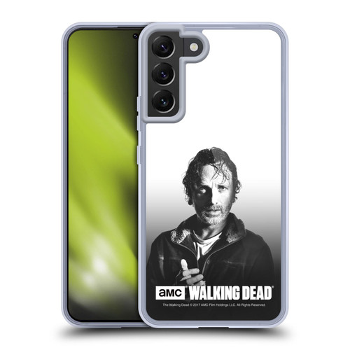 AMC The Walking Dead Filtered Portraits Rick Soft Gel Case for Samsung Galaxy S22+ 5G & MagSafe