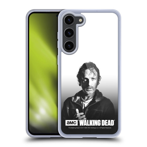 AMC The Walking Dead Filtered Portraits Rick Soft Gel Case for Samsung Galaxy S23+ 5G & MagSafe