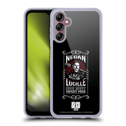 AMC The Walking Dead Negan Biker Art Lucille Soft Gel Case for Samsung Galaxy A14 5G