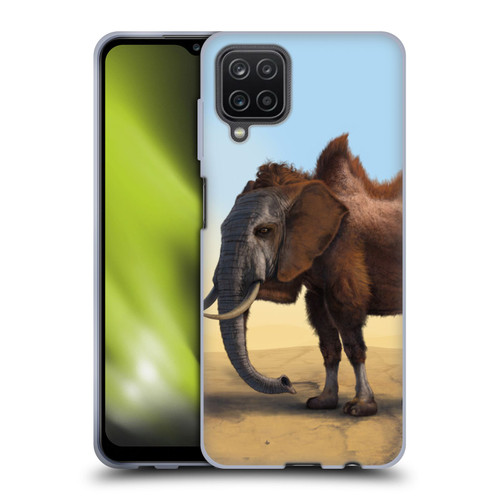Vincent Hie Animals Camelelphant Soft Gel Case for Samsung Galaxy A12 (2020)