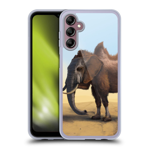 Vincent Hie Animals Camelelphant Soft Gel Case for Samsung Galaxy A14 5G