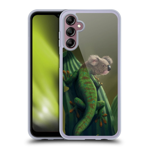 Vincent Hie Animals Gekoala Soft Gel Case for Samsung Galaxy A14 5G