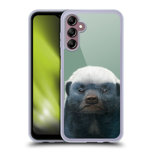 Vincent Hie Animals Honey Badger Soft Gel Case for Samsung Galaxy A14 5G