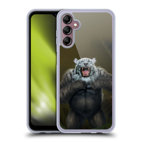 Vincent Hie Animals Tiger Gorilla Soft Gel Case for Samsung Galaxy A14 5G