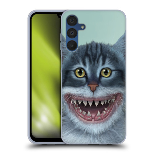Vincent Hie Animals Sharkitten Soft Gel Case for Samsung Galaxy A15 & MagSafe