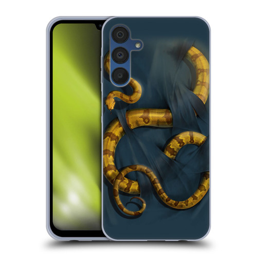 Vincent Hie Animals Snake Soft Gel Case for Samsung Galaxy A15 & MagSafe