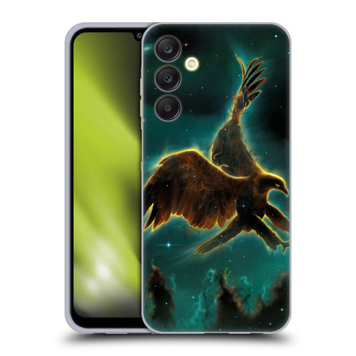 Vincent Hie Animals Eagle Galaxy Soft Gel Case for Samsung Galaxy A25 5G