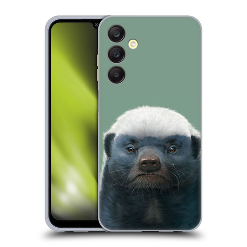 Vincent Hie Animals Honey Badger Soft Gel Case for Samsung Galaxy A25 5G