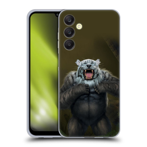 Vincent Hie Animals Tiger Gorilla Soft Gel Case for Samsung Galaxy A25 5G
