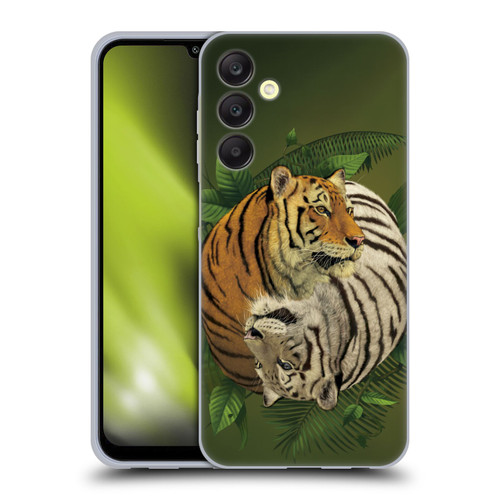 Vincent Hie Animals Tiger Yin Yang Soft Gel Case for Samsung Galaxy A25 5G