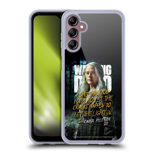 AMC The Walking Dead Season 9 Quotes Carol Soft Gel Case for Samsung Galaxy A14 5G