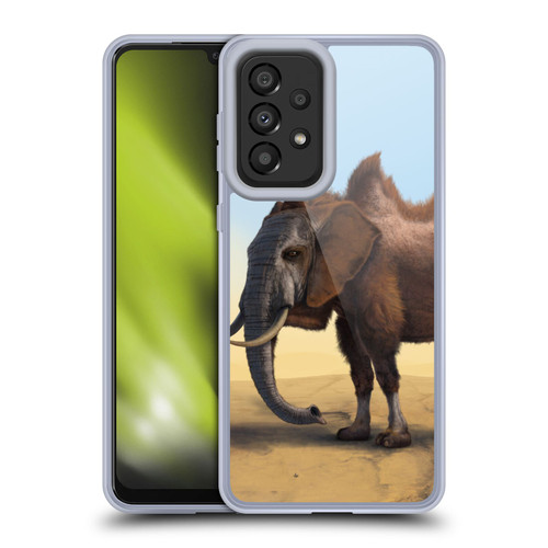 Vincent Hie Animals Camelelphant Soft Gel Case for Samsung Galaxy A33 5G (2022)