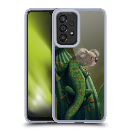 Vincent Hie Animals Gekoala Soft Gel Case for Samsung Galaxy A33 5G (2022)