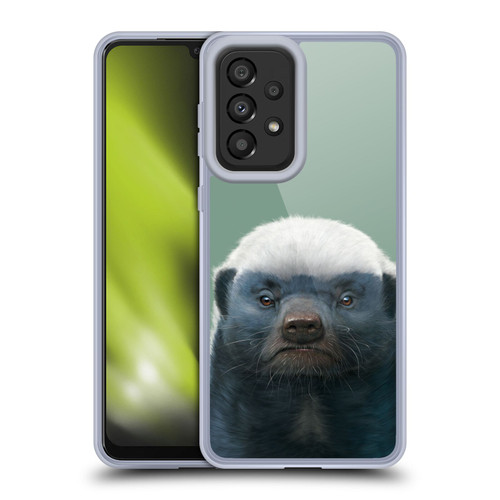 Vincent Hie Animals Honey Badger Soft Gel Case for Samsung Galaxy A33 5G (2022)