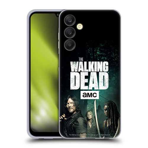 AMC The Walking Dead Season 9 Quotes Daryl, Carol & Michonne Soft Gel Case for Samsung Galaxy A25 5G
