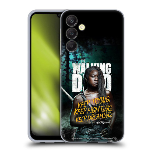 AMC The Walking Dead Season 9 Quotes Michonne Soft Gel Case for Samsung Galaxy A25 5G