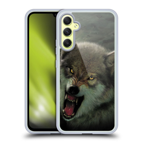 Vincent Hie Animals Nightbreed Soft Gel Case for Samsung Galaxy A34 5G