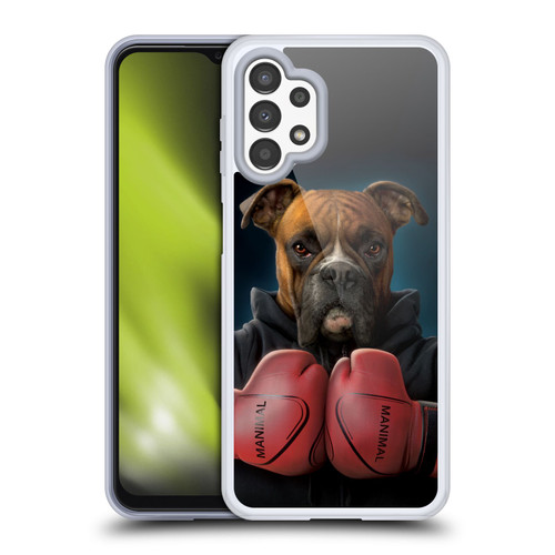 Vincent Hie Canidae Boxer Soft Gel Case for Samsung Galaxy A13 (2022)