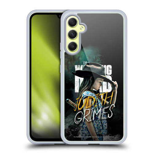 AMC The Walking Dead Season 9 Quotes Judith Grimes Soft Gel Case for Samsung Galaxy A34 5G