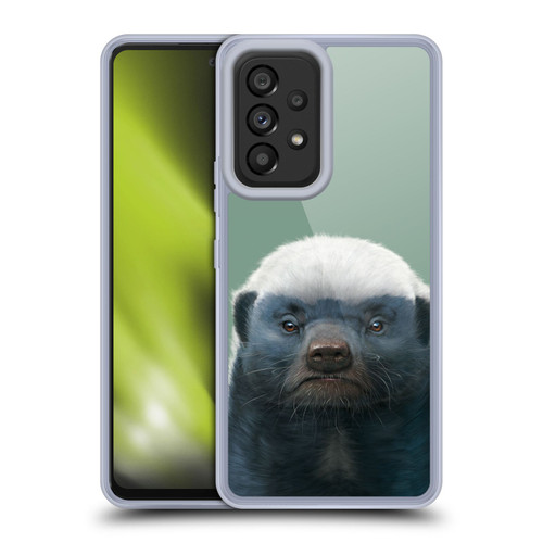 Vincent Hie Animals Honey Badger Soft Gel Case for Samsung Galaxy A53 5G (2022)