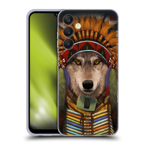 Vincent Hie Canidae Wolf Spirit Chief Soft Gel Case for Samsung Galaxy A25 5G