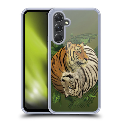 Vincent Hie Animals Tiger Yin Yang Soft Gel Case for Samsung Galaxy A54 5G
