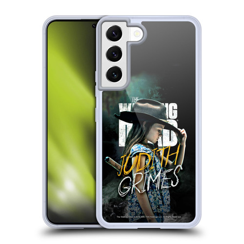 AMC The Walking Dead Season 9 Quotes Judith Grimes Soft Gel Case for Samsung Galaxy S22 5G & MagSafe