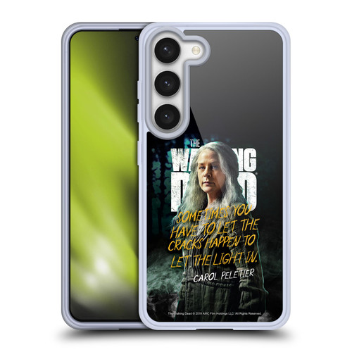 AMC The Walking Dead Season 9 Quotes Carol Soft Gel Case for Samsung Galaxy S23 5G & MagSafe